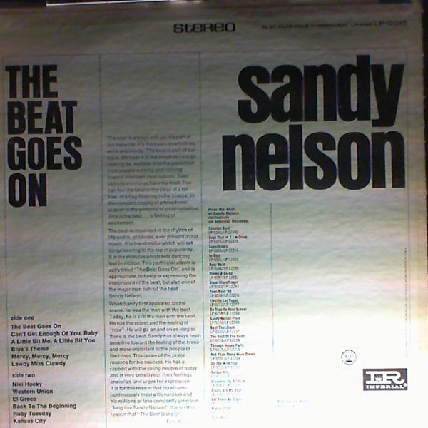 Nelson Sandy — Beat Goes On