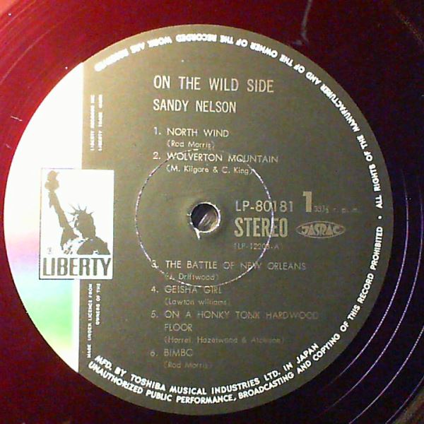 Nelson Sandy — On The Wild Side
