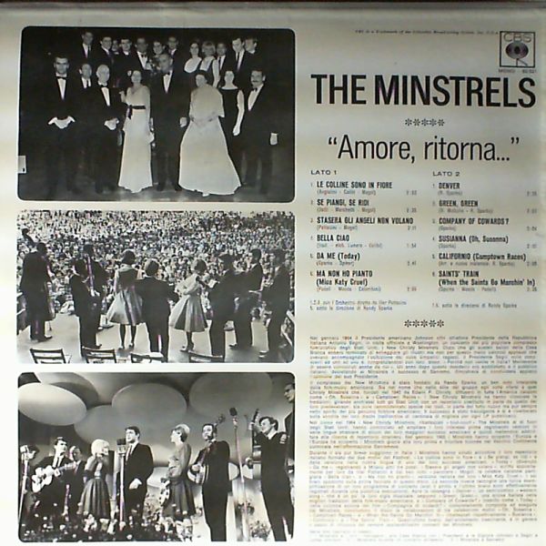 New Christy Minstrels — Amore, ritorna...