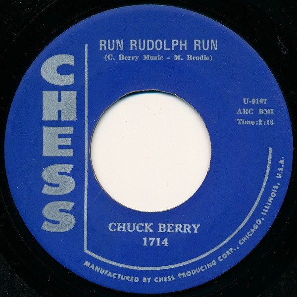 Chuck Berry — Run Rudolph Run / Merry Christmas Baby