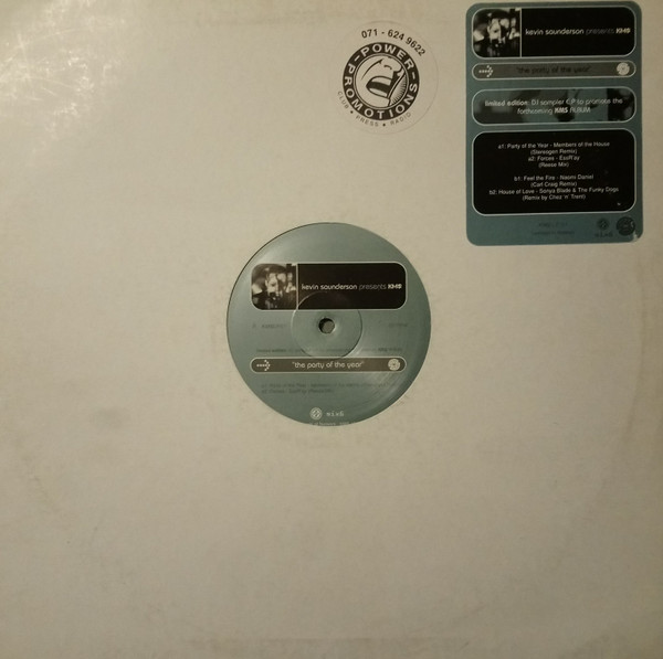 Kevin Saunderson — KMS "The Party Of The Year"