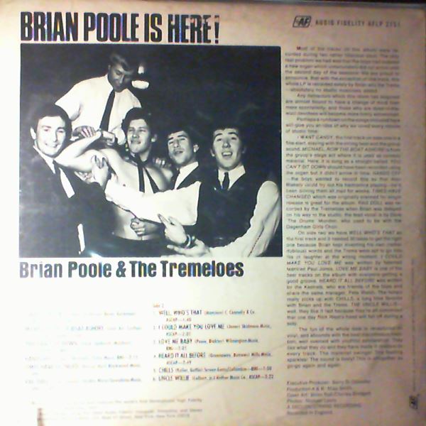 Poole Brian & Tremeloes — Poole Brian Is Here!