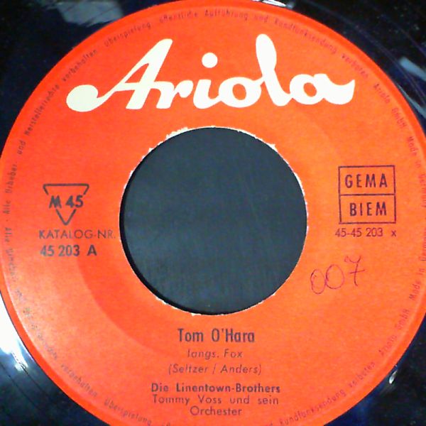 Die Linentown-Brothers — Tom O'Hara - Rote Rose Und Korallen