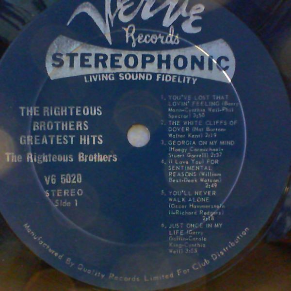 Righteous Brothers — Greatest Hits