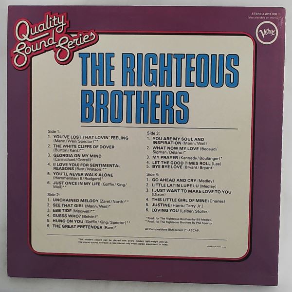 Righteous Brothers — Same