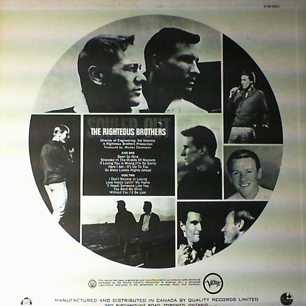 Righteous Brothers — Souled Out