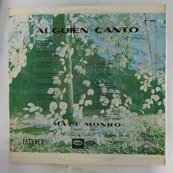 Monro Matt — Alguien Canto