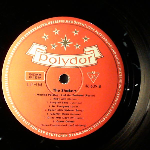 Shakers — Let's Do The Madison, Twist, Locomotion, Slop, Hully Gully, Monkey