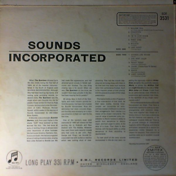 Sounds corporated — Sounds in corporated