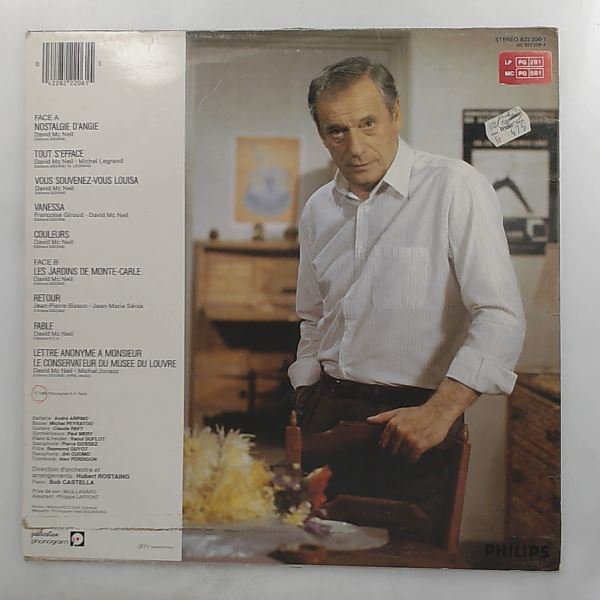 Yves Montand — Chante D. Mc Neil - F. Giroud - M. Legrand - M. Jonasz - J.-P. Bisson - J.-M. Sénia