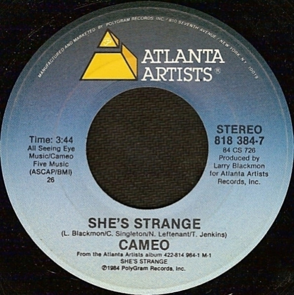 Cameo — She's Strange