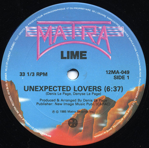 Lime (2) — Unexpected Lovers