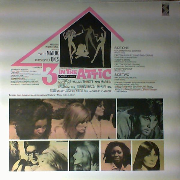 Stuart Chad & Clyde Jeremy (Chad & Jeremy) — "Three in the attic". Original motion picture soundtrack