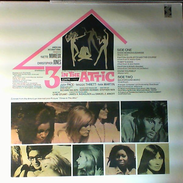 Stuart Chad & Clyde Jeremy (Chad & Jeremy) — 3 in the attic. Original picture soundtrack