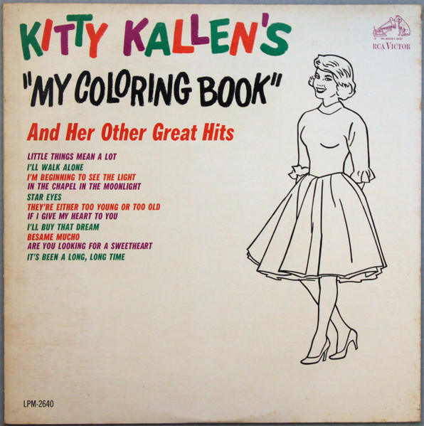 Kitty Kallen — Kitty Kallen's My Coloring Book And Her Other Great Hits