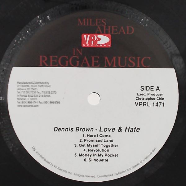 Dennis Brown — Love & Hate: The Best Of Dennis Brown
