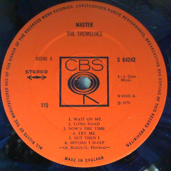 Tremeloes — Master
