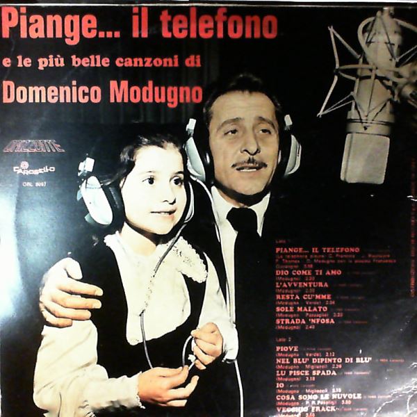 Domenico Modugno — Piange Il Telefono E Le Più Belle Canzoni Di Domenico Modugno