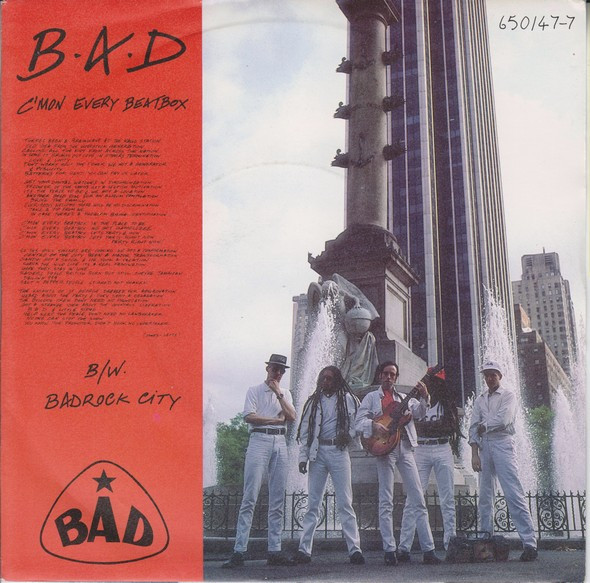 Big Audio Dynamite — C'mon Every Beatbox