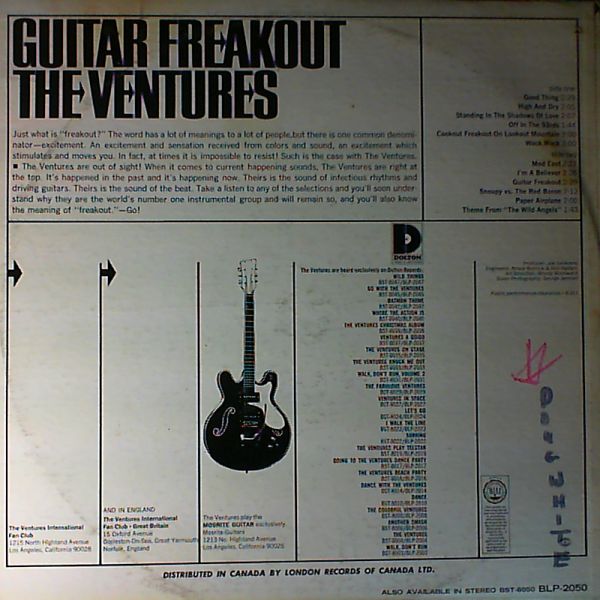 Ventures — Guitar Freakout