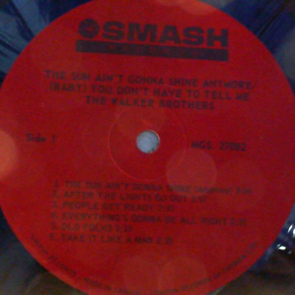Walker Brothers — The Sun Ain't gonna shine anymore/Baby, you don't have to tell me