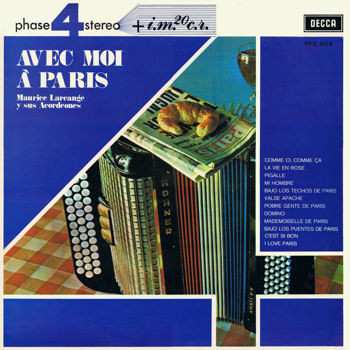 Maurice Larcange — Avec Moi A Paris