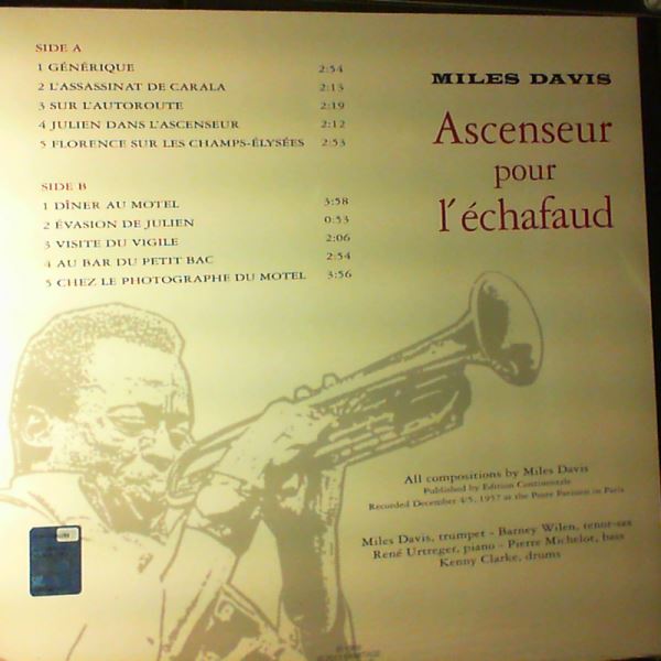Miles Davis — Ascenseur Pour L'echafaud