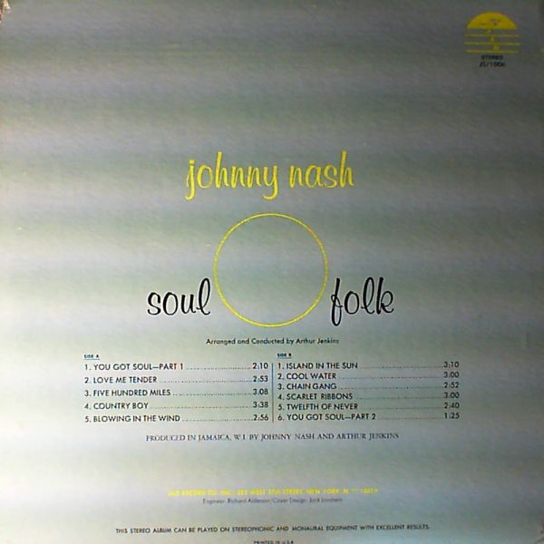 Nash Johnny — Soul folk