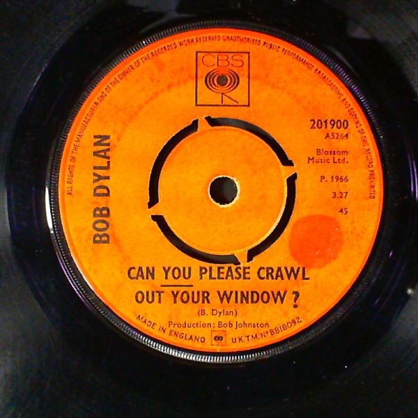 Bob Dylan — Can You Please Crawl Out Your Window?