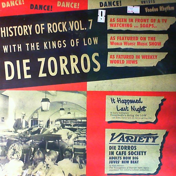 Die Zorros — History Of Rock Vol. 7