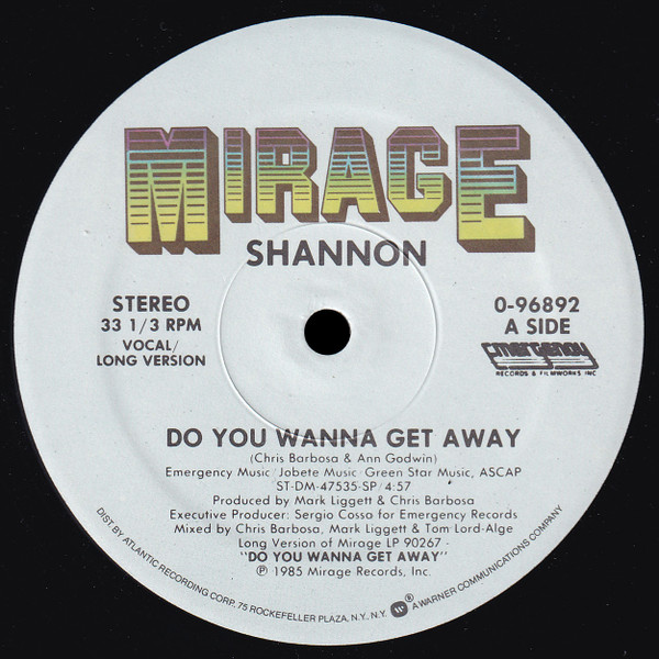 Shannon — Do You Wanna Get Away