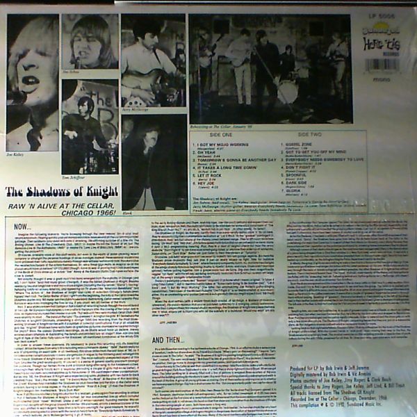 Shadows of Knight — Raw 'n alive at the cellar, Chicago - 1966