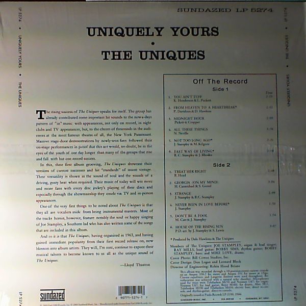 Uniques — Uniquely yours