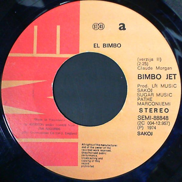 El Bimbo — Bimbo Jet