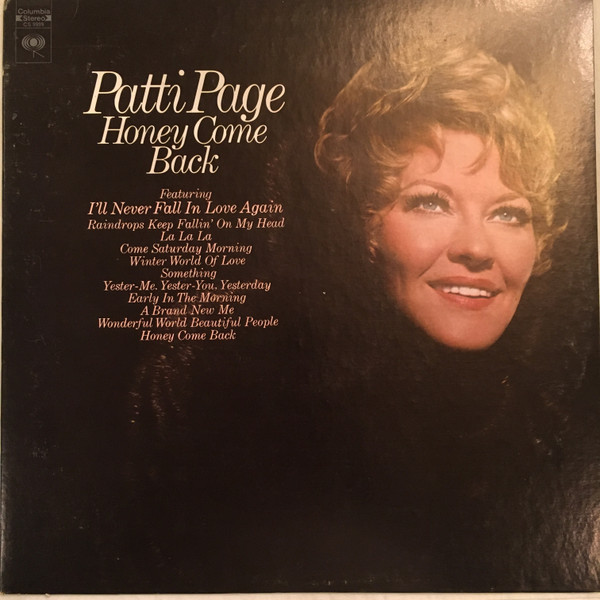 Page Patti — Honey Come Back