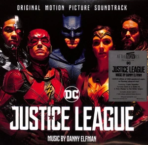 Elfman Danny — Justice League (Original Motion Picture Soundtrack) (Flaming Orange Red Marbled Vinyl)