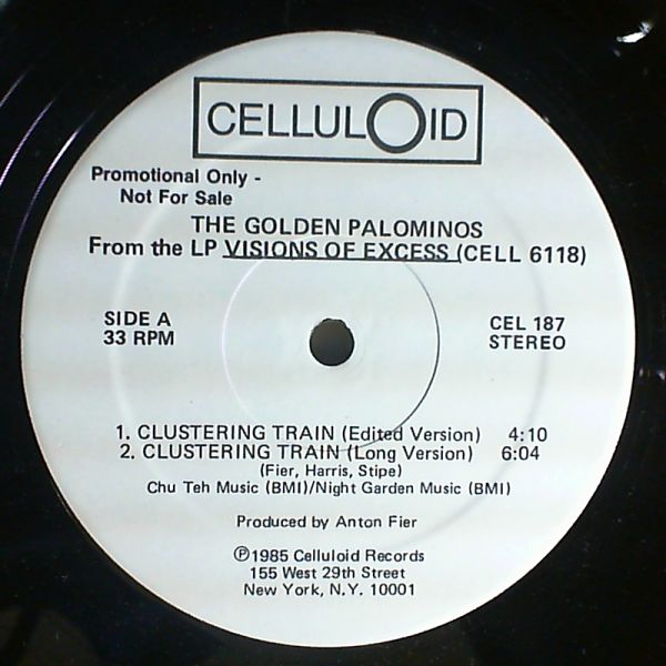 Golden Palominos — Clustering Train - (Kind Of) True - Silver Bullet