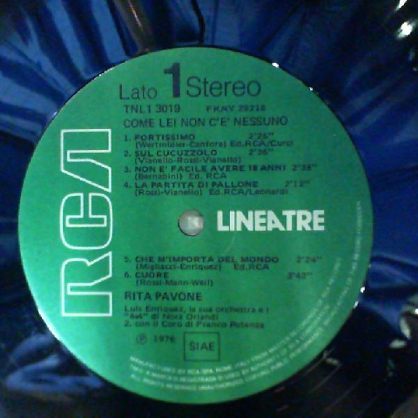 Pavone Rita — Come Lei Non C'e Nessuno
