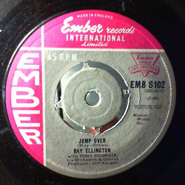 Ellington Ray With Crombie Tony, His Orchestra & Chorus — Madison / Jump Over
