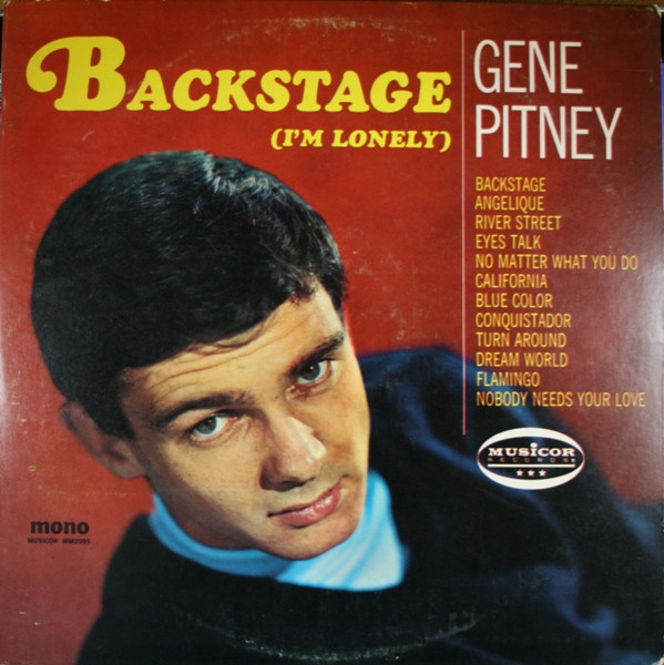 Pitney Gene — Backstage