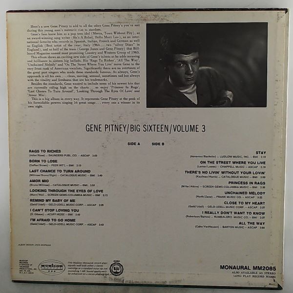 Pitney Gene — Big Sixteen Vol. 3