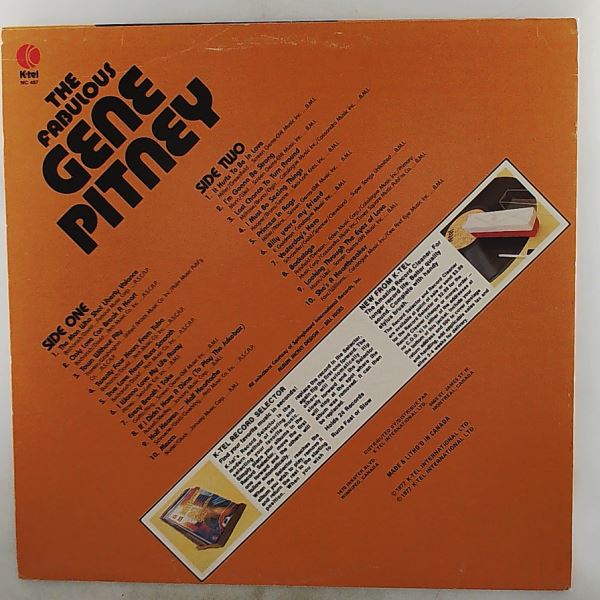 Pitney Gene — Fabulous Pitney Gene