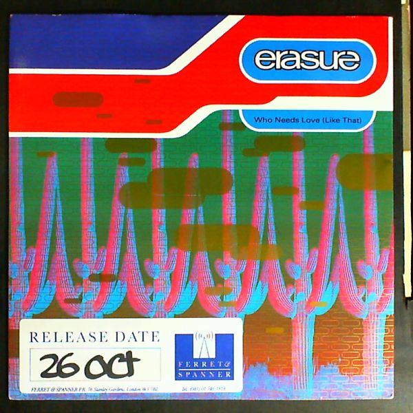 Erasure — Who Needs Love (Like That)