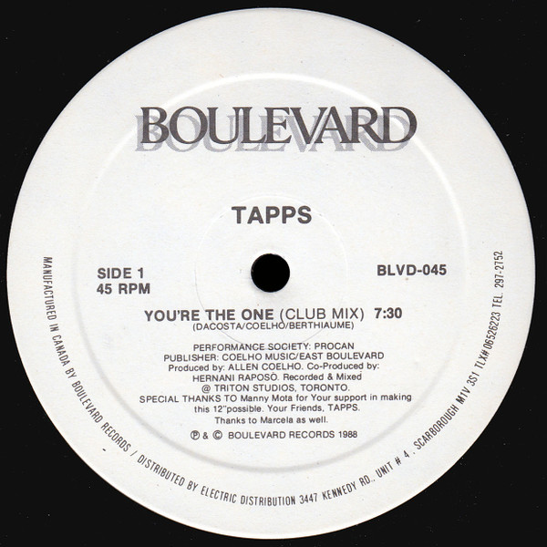 Tapps — You're The One