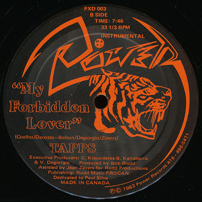 Tapps — My Forbidden Lover (The Megamix)
