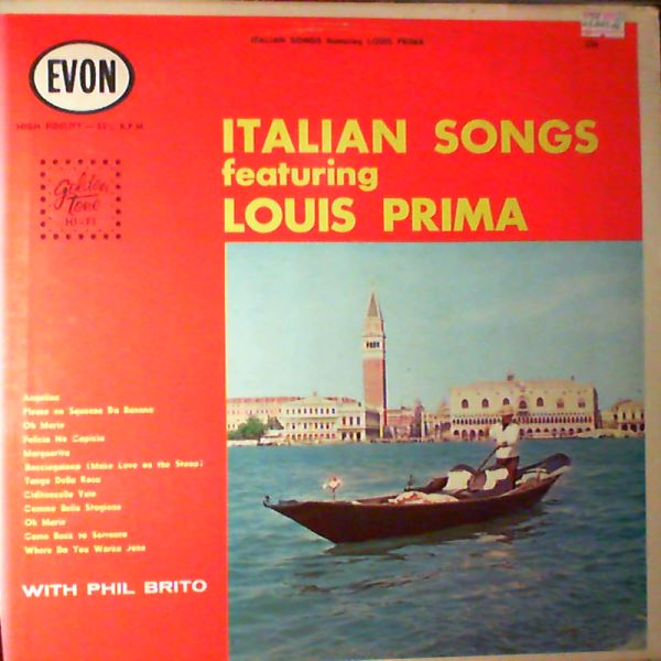 Prima Louis — Italian Songs