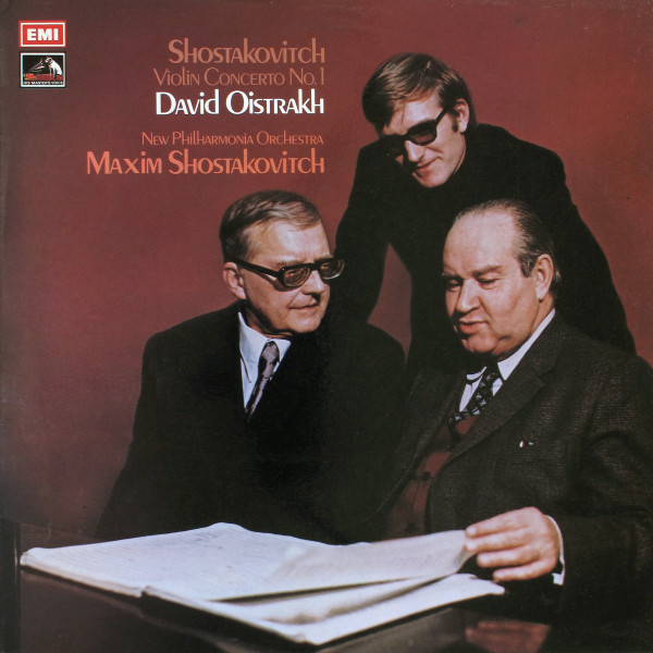Dmitri Shostakovich , David Oistrach , New Philharmonia Orchestra , Maxim Shostakovich — Konzert Für Violine Und Orchester Nr. 1 A-Moll Op. 77
