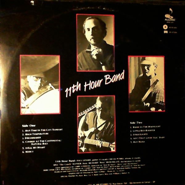 11th Hour Band (Purro Chuck - Colwell-Winfield Blues Band, Mather Bill - James Montgomery Band) — Hot Time In The City Tonight
