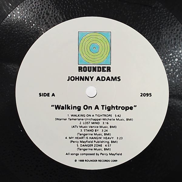 Adams Johnny — Walking On A Tightrope (The Songs Of Mayfield Percy)