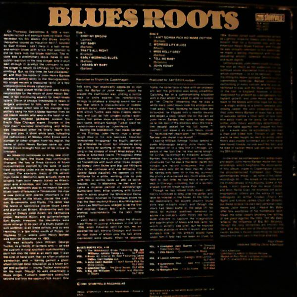 Barbee John Henry — I Ain't Gonna Pick No More Cotton (Blues Roots - Vol.3)